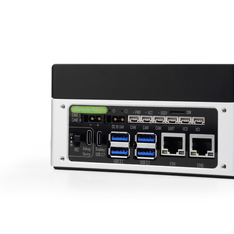reComputer Robotics J4012 - Nvidia Jetson Orin NX 16GB RAM + 128GB NVMe - bez zasilacza - Seeedstudio 114110310