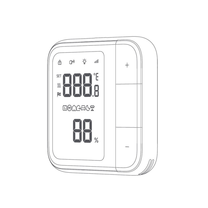 Aqara W500 UT-A01D - termostat do ogrzewania podłogowego - ZigBee/Thread/Matter