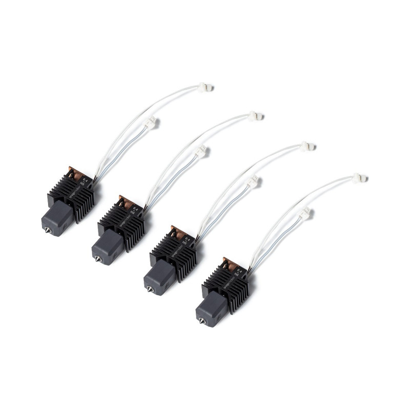 Hotend z dyszą ze stali hartowanej do drukarki 3D Snapmaker U1 - 0,4mm - 4szt.
