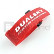 Rzep z klamrą do pakietów lipol - DUALSKY dł. 280mm