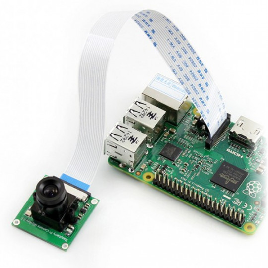HD камера B OV5647 5Mpx - з регульованим фокусом для Raspberry Pi - Waveshare 8193