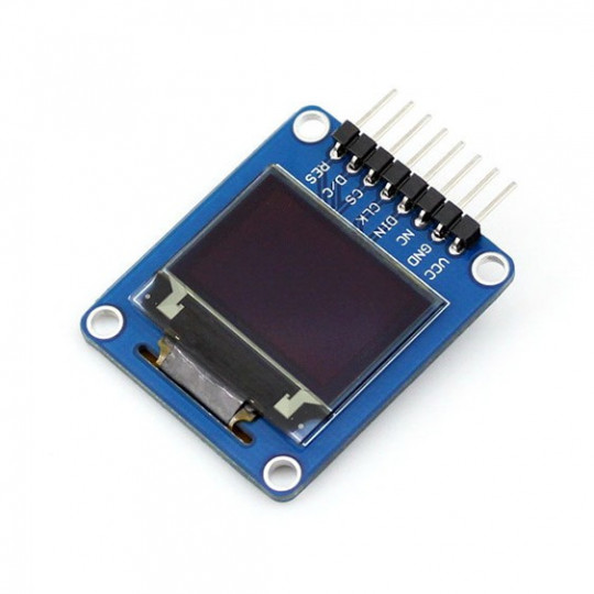 Кольоровий графічний OLED-дисплей 0,95 дюйма (A) 96x64 пікселів SPI - кутові роз'єми - Waveshare 10507