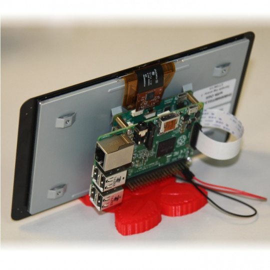 Сенсорний дисплей 7 дюймів 800x480 пікселів ємнісний DSI для Raspberry Pi 5/4B/3B+/3B/2B офіційний