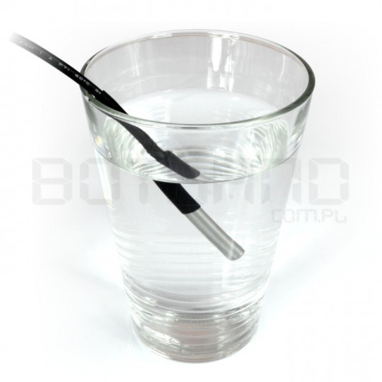 Водонепроникний зонд з аналоговим датчиком температури LM35DZ - 1 м