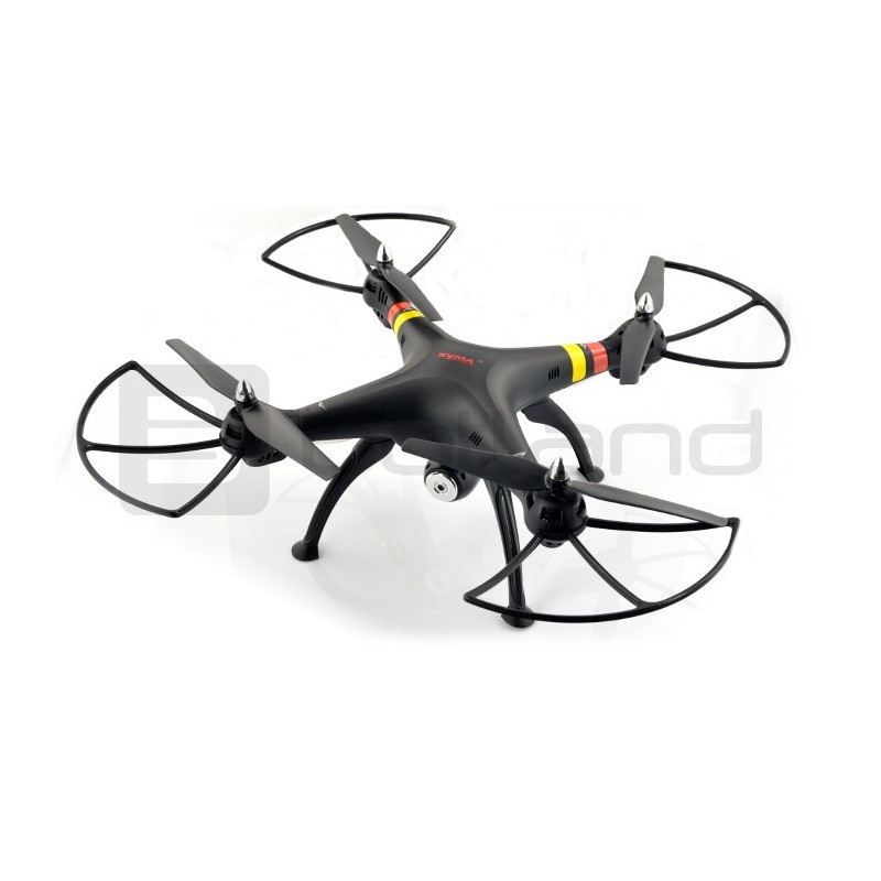 Dron quadrocopter Syma X8W 2.4 GHz z kamerą FPV - 49 cm