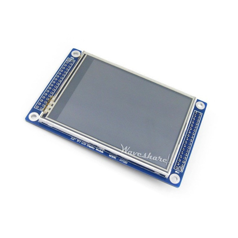 Wyświetlacz dotykowy rezystancyjny LCD TFT 3,2'' 320x240px - 3,3V SPI