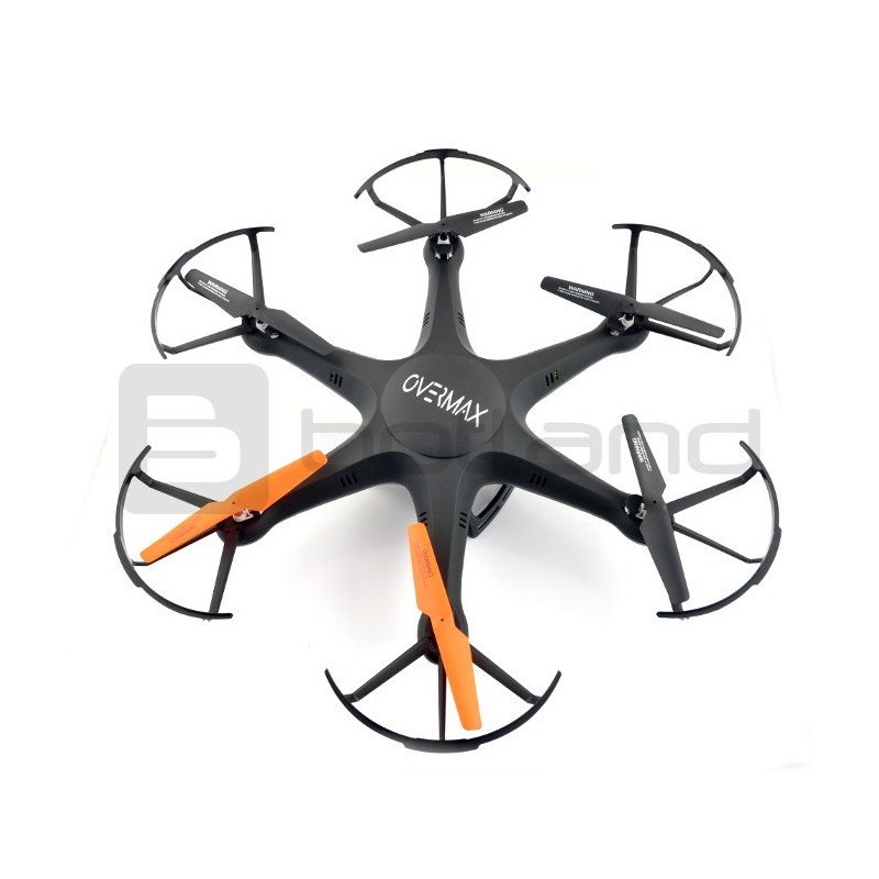 Dron quadrocopter OverMax X-Bee drone 6.1 2.4GHz z kamerą FPV - 56cm