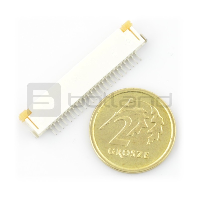 Złącze: FFC / FPC ZIF 24 pin, raster 1mm