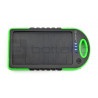 Mobilna bateria PowerBank Tracer Solar Mobile battery Green 5000mAh - zdjęcie 2