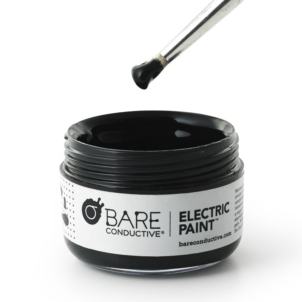 Bare Conductive Electric Paint - farba przewodząca prąd - słoik 50ml