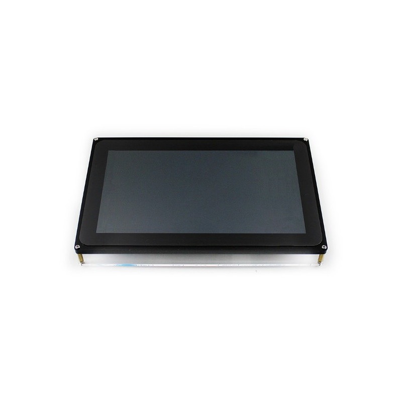 Ekran dotykowy pojemnościowy LCD TFT 10,1'' 1024x600px dla Raspberry Pi 3/2/B+ + obudowa
