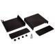 Obudowa plastikowa Kradex Z4A - 139x159x59mm czarna Obudowa plastikowa Kradex Z4A - 139x159x59mm czarna