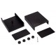 Obudowa plastikowa Kradex Z5A - 110x90x49mm czarna Obudowa plastikowa Kradex Z5A - 110x90x49mm czarna