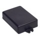 Obudowa plastikowa Kradex Z23U - 84x59x23mm czarna z uszami Obudowa plastikowa Kradex Z23U - 84x59x23mm czarna z uszami