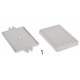 Obudowa plastikowa Kradex Z23JAU - 84x59x16mm jasna z uszami Obudowa plastikowa Kradex Z23JAU - 84x59x16mm jasna z uszami