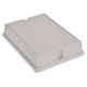Obudowa plastikowa Kradex Z29J - 126x93x28mm jasna Obudowa plastikowa Kradex Z29J - 126x93x28mm jasna