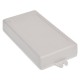 Obudowa plastikowa Kradex Z34UJ - 129x68x24mm jasna z uszami Obudowa plastikowa Kradex Z34UJ - 129x68x24mm jasna z uszami