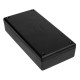 Obudowa plastikowa Kradex Z38 - 170x84x36mm czarna Obudowa plastikowa Kradex Z38 - 170x84x36mm czarna