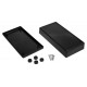 Obudowa plastikowa Kradex Z38 - 170x84x36mm czarna Obudowa plastikowa Kradex Z38 - 170x84x36mm czarna