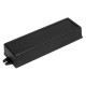 Obudowa plastikowa Kradex Z51U - 155x49x27mm czarna z uszami Obudowa plastikowa Kradex Z51U - 155x49x27mm czarna z uszami