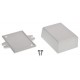 Obudowa plastikowa Kradex Z68JU - 64x49x28mm jasna z uszami Obudowa plastikowa Kradex Z68JU - 64x49x28mm jasna z uszami