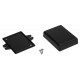 Obudowa plastikowa Kradex Z69U - 64x49x19mm czarna z uszami Obudowa plastikowa Kradex Z69U - 64x49x19mm czarna z uszami
