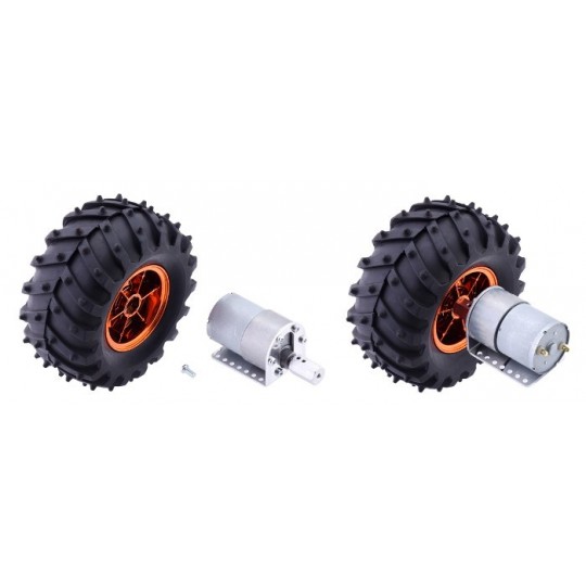 Шестигранний адаптер для коліс - подовжений 12 мм/6 мм - 2 шт. - Pololu 2687