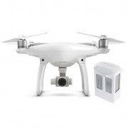 Dron quadrocopter DJI Phantom 4  z gimbalem 3D i kamerą 4k UHD + dodatkowy akumulator