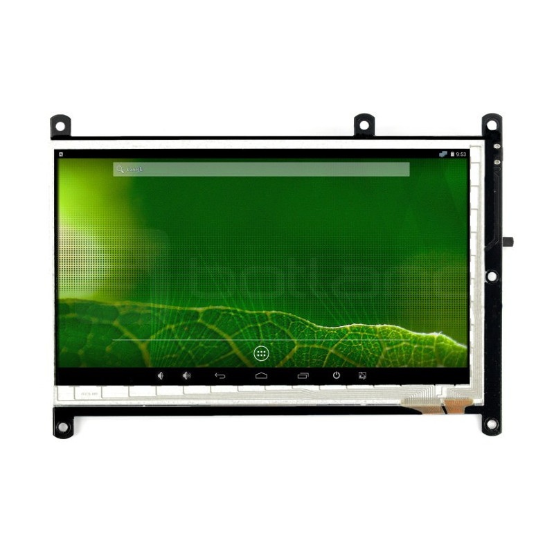 Ekran dotykowy pojemnościowy LCD TFT 7'' 800x480px HDMI + microUSB dla Odroid