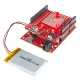 Lipower Shield - zasilanie Arduino przez baterię Lipol - moduł SparFun Lipower Shield - zasilanie Arduino przez baterię Lipol - moduł SparFun