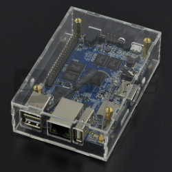 Obudowa do Orange Pi Plus 2e - przezroczysta