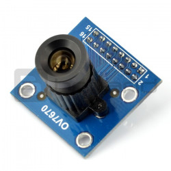 Moduł kamery OV7670 B 0,3MPx 640x480px 30fps z obiektywem HQ