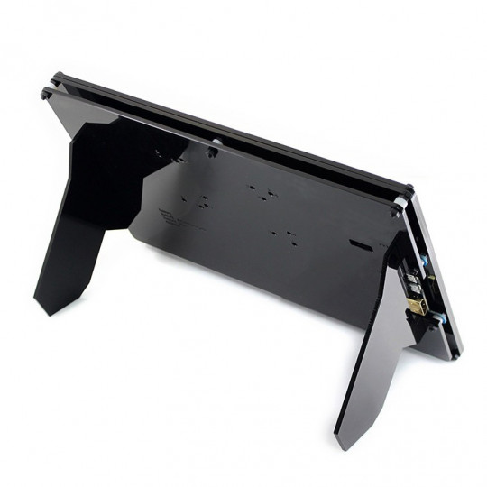 РК-дисплей IPS 10.1 дюймів, ємнісний сенсорний екран (B) 1280x800 пікселів, HDMI + USB для Raspberry Pi + корпус - Waveshare 11769