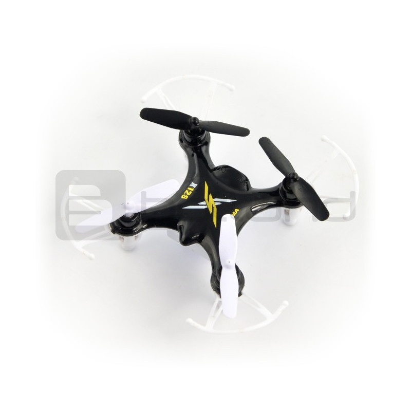 Dron quadrocopter Syma X12S Nano 2.4GHz - 7cm - czarny