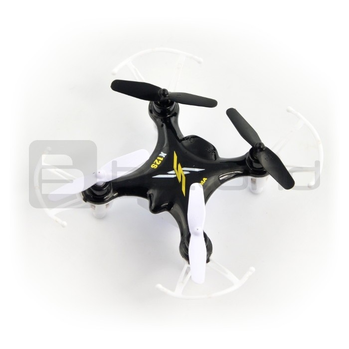 Dron quadrocopter Syma X12S Nano 2.4GHz - 7cm - czarny
