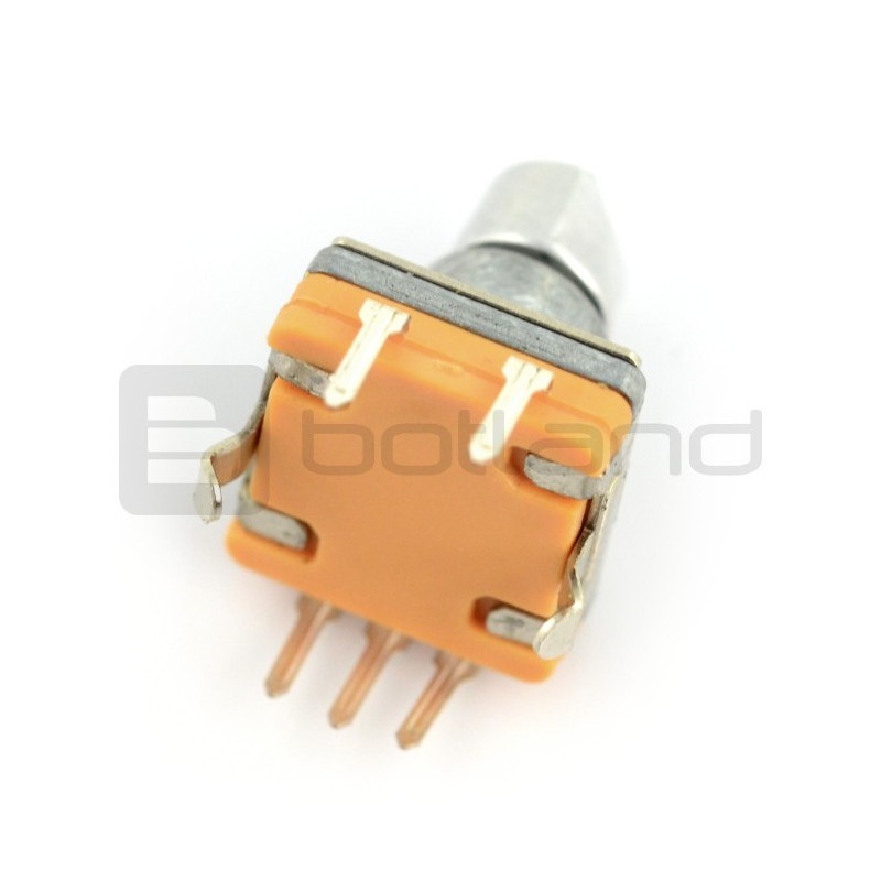 Enkoder z przyciskiem 30 impulsów 10mm - EC20 pionowy