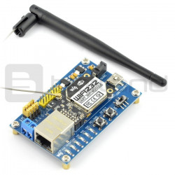 WiFi232 Eval Kit - moduł główny WiFi501 oraz układ WiFi232B