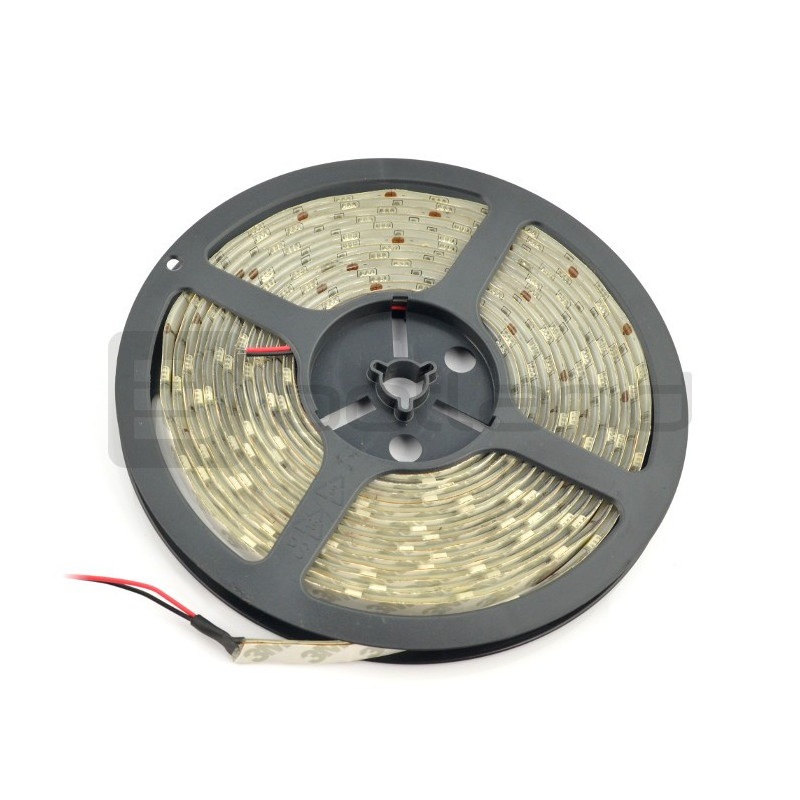 Pasek LED SMD5050 IP65 7,2W, 30 diod/m, 10mm, barwa zimna - 5m