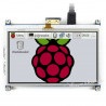 Ekran dotykowy rezystancyjny LCD 4,3'' 480x272px HDMI + GPIO dla Raspberry Pi 3/2/B+ - zdjęcie 1