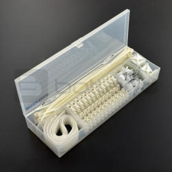 Zestaw instalatorski elektryczny - 55 elementów