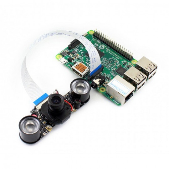 Камера OdSeven HD IR-CUT OV5647 5Mpx - день/ніч ІЧ для Raspberry Pi + ІЧ-модулі
