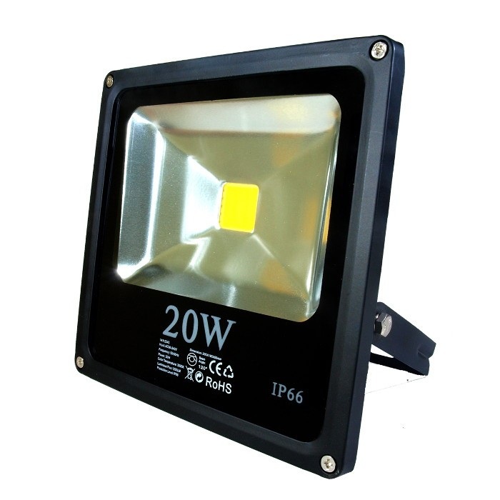 Lampa zewnętrzna LED ART slim, 20W, 1200lm, IP66,  AC90-240V, 3000K - biała ciepła