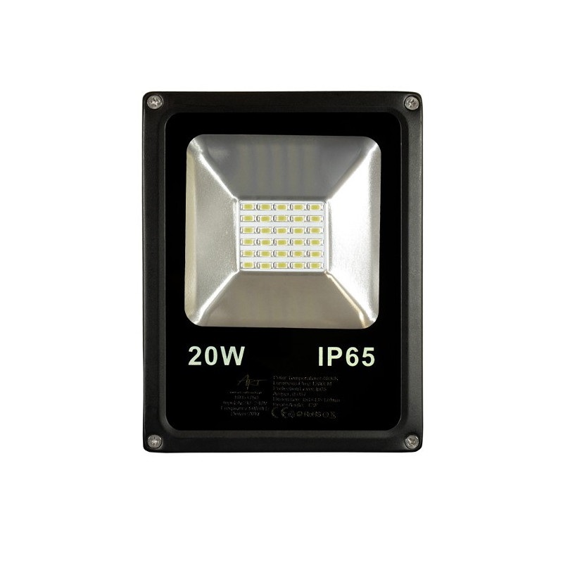 Lampa zewnętrzna LED ART, 20W, 1200lm, IP65,  AC80-265V, 6500K - biała zimna