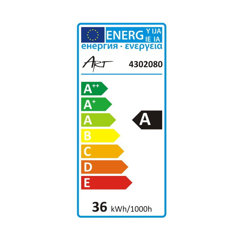 Lampa podtynkowa LED ART, 36W, 2880lm, AC230V, 4000K - biała neutralna