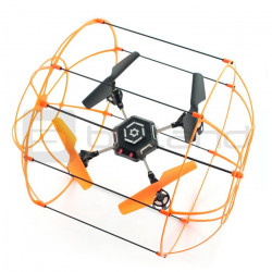 Dron quadrocopter OverMax X-Bee drone 2.3 2.4GHz - 26cm + 2 dodatkowe akumulatory