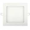 Panel LED ART SLIM podtynkowy kwadratowy 8,5cm, 3W, 210lm, AC80-265V, 3000K - biała ciepła - zdjęcie 1