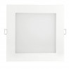Panel LED ART SLIM podtynkowy kwadratowy 30cm, 25W, 1750lm, AC80-265V, 3000K - biała ciepła - zdjęcie 1