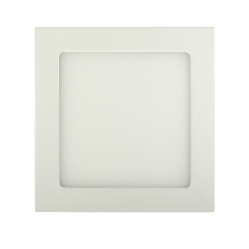 Panel LED ART natynkowy kwadratowy 18cm, 12W, 720lm, AC80-265V, 4000K - biała neutralna