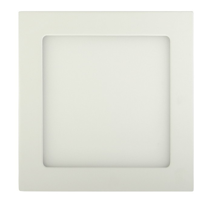 Panel LED ART natynkowy kwadratowy 18cm, 12W, 720lm, AC80-265V, 4000K - biała neutralna