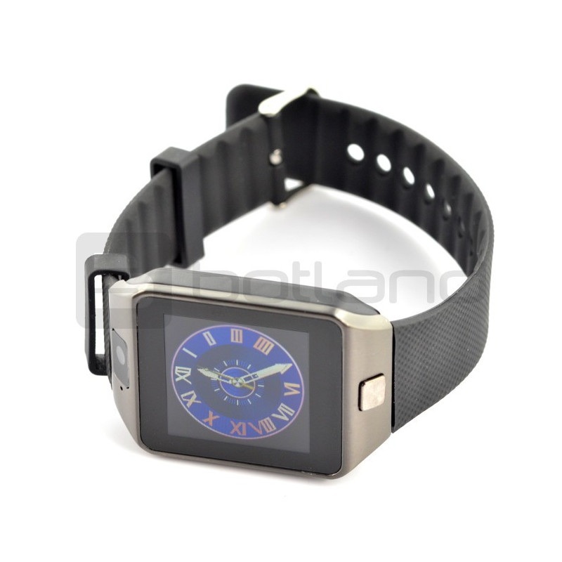 SmartWatch DZ09 SIM czarny - inteligetny zegarek z funkcją telefonu